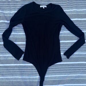 Black Long Sleeve Bodysuit